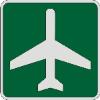 Airport sign I-5