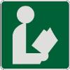Library Symbol sign I-8