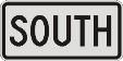 SOUTH sign M3-3