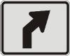 Advance Right Turn Arrow sign M5-2R