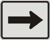 Right Arrow sign M6-1R