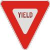 YIELD sign R1-2