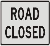 Road Closed