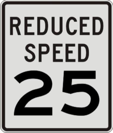 REDUCED SPEED 25 R2-5b