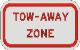 TOW-AWAY ZONE SIGN R7-201