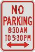 no parking sign