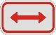Double Arrow sign R8-3b