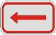 Left Arrow sign R8-3b