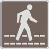 Ped X-ing sign