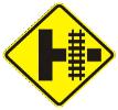 Railroad Advance sign