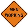 MEN WORKING sign W21-1