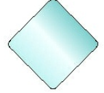 Diamond Sign Blank
