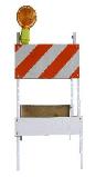 type I Barricade With Flashing Light