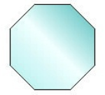 Octagon Sign Blank