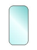 Rectangle Sign Blank